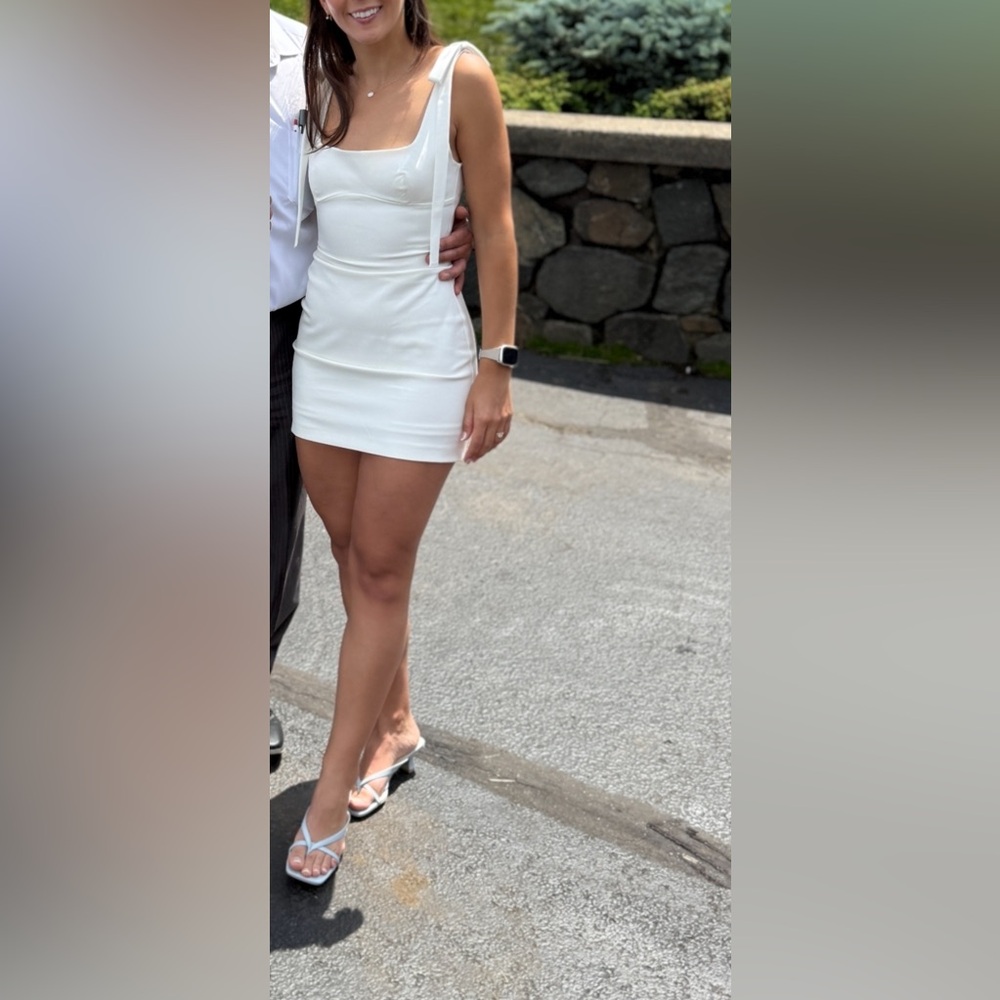 Zara White Mini dress